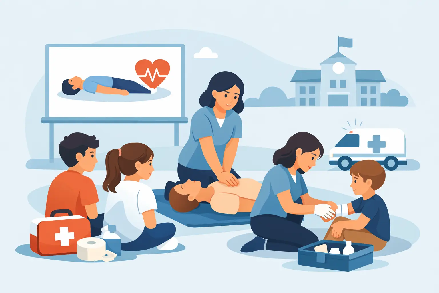First Aid Training for Schools That Works